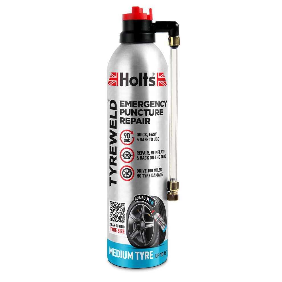 Holts Tyreweld Puncture Sealant Emergency Tyre Repair Foam Car 5007844774789