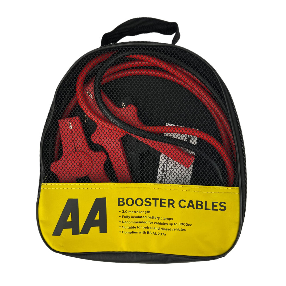 Aa Insulated Booster Cables/Jump Leads Aa4550 - For Petrol/Diesel 5000177862765