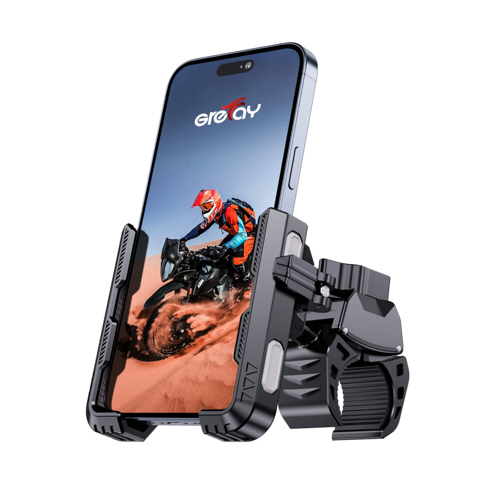 Grefay Bike Phone Holder Motorbike Phone Holder [1S Quick Release 5005390251617