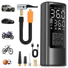 HOVVIDA Tyre Inflator Portable Air Compressor, Cordless Car Tyre
