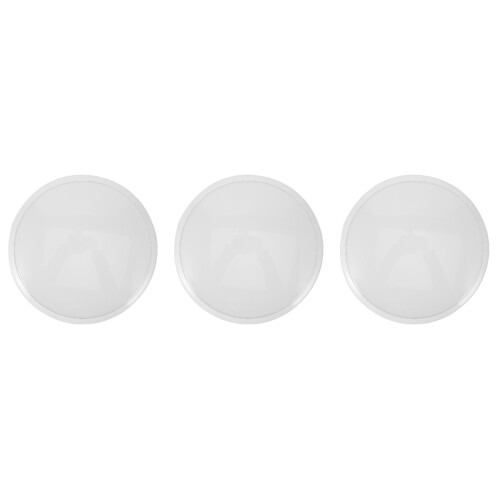 3Stk Elegante Runde ABS Deckenlampe Für Schlafzimmer Bad 2