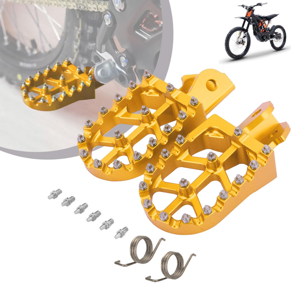 Dirt Bike Footpegs,Motorcycle Wide Foot Pegs Foot Pedals Rests Cnc 5006654874696