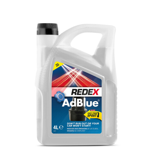 Redex AdBlue Additive 4L, AdBlue With Easy-Pour Spout, Reduces NOX
