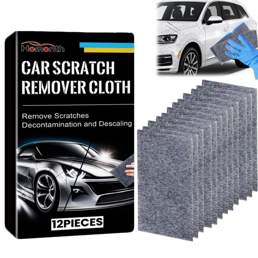 12Pcs Nano Sparkle Cloth, Car Scratch Remove, Car Scratch Repair, For 5008186810463