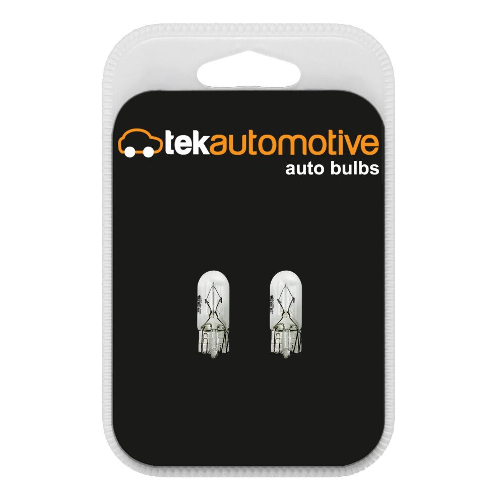 Tek Automotive 501 W5w Bulb Capless 12V 5W W2.1x9.5d Â Twin Pack Side 5009829846450