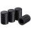 CKAuto Tire Valve Stem Caps, Black, 4 pcs/Pack, Anodized Aluminium 1