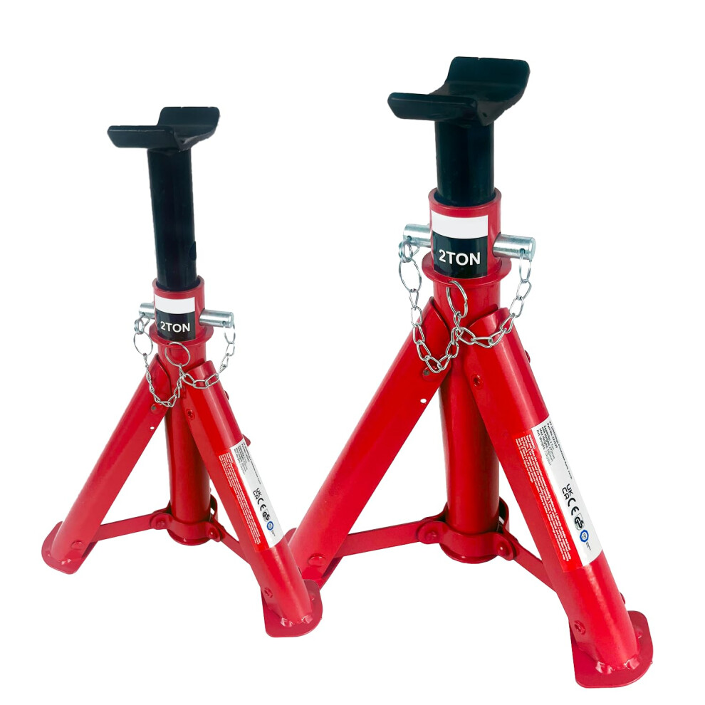 Simply Auto 2T Foldable Jack Stand Pair Cfjs2t (2 Tonne, 2000Kg), 5001024380739