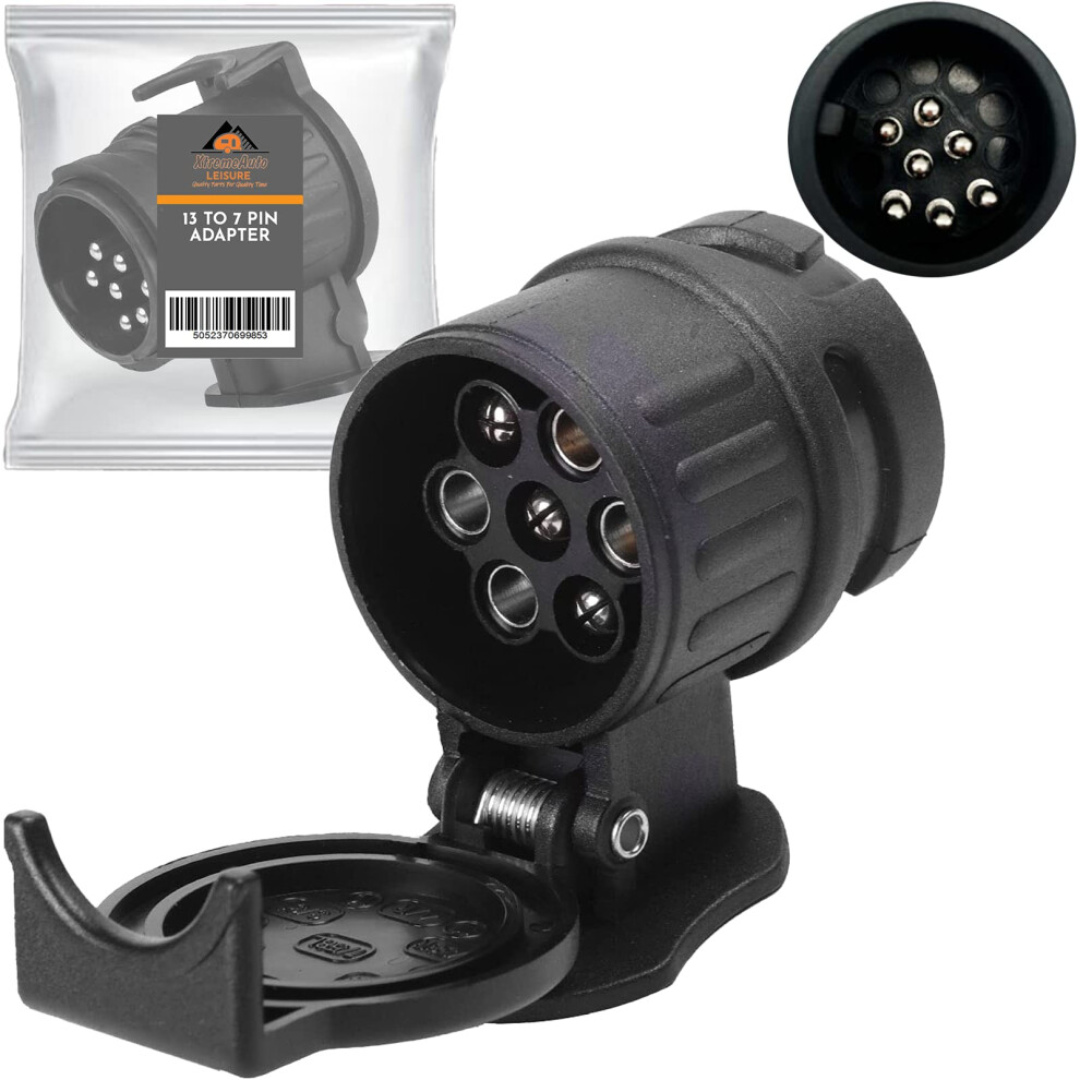 Xtremeauto 13 Pin To 7 Pin Towing Adaptor - 13 Pin Trailer Plug 5004550836503