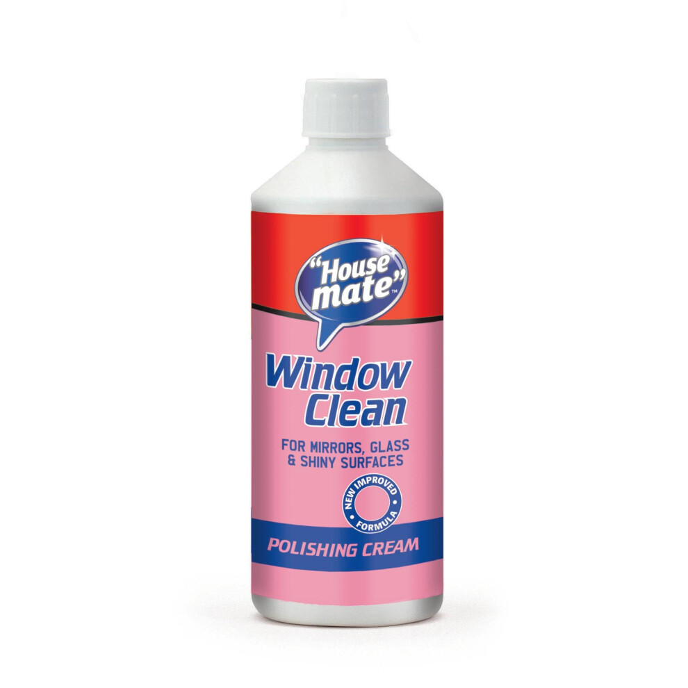 House Mate Window Clean 500Ml Â Streak-Free Glass Cleaner For Crystal 5001940135888