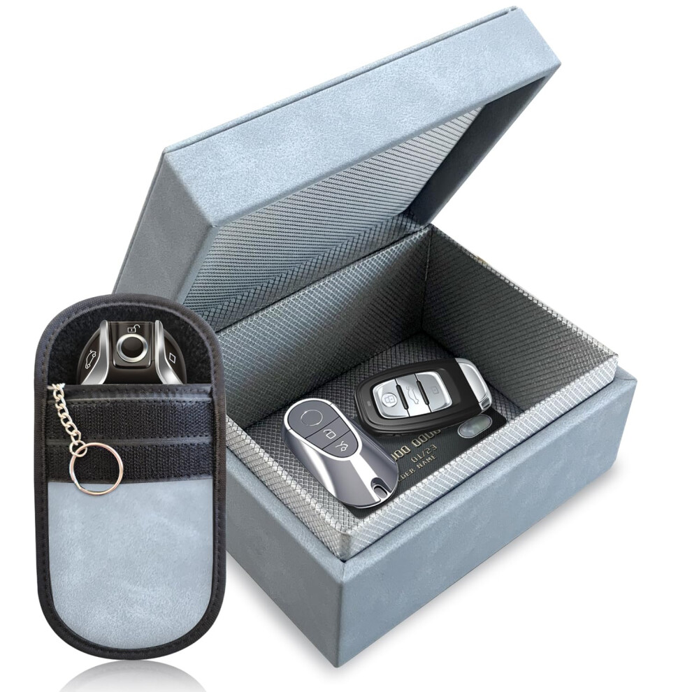 Faraday Box For Car Keys & Faraday Pouch For Car Keys Â Double-Layer 5007559082124