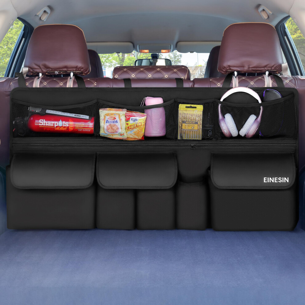 Einesin Car Boot Organiser - Super Capacity Enlarged 9 Pockets, 5009498139501