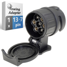 valonic 13 pin to 7 pin towing adaptor - car to trailer, adapter 13