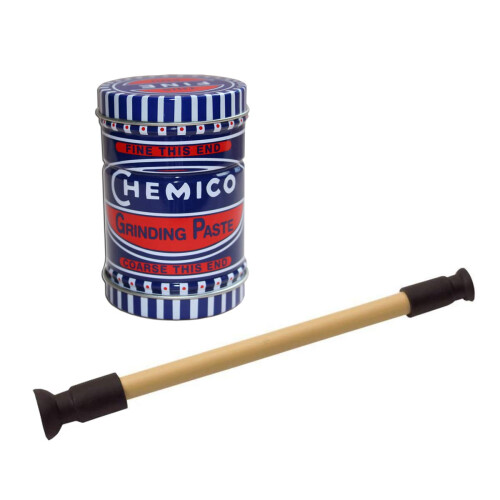 Chemico Valve Grinding Paste 100g Fine & Coarse Grade + Lapping Stick