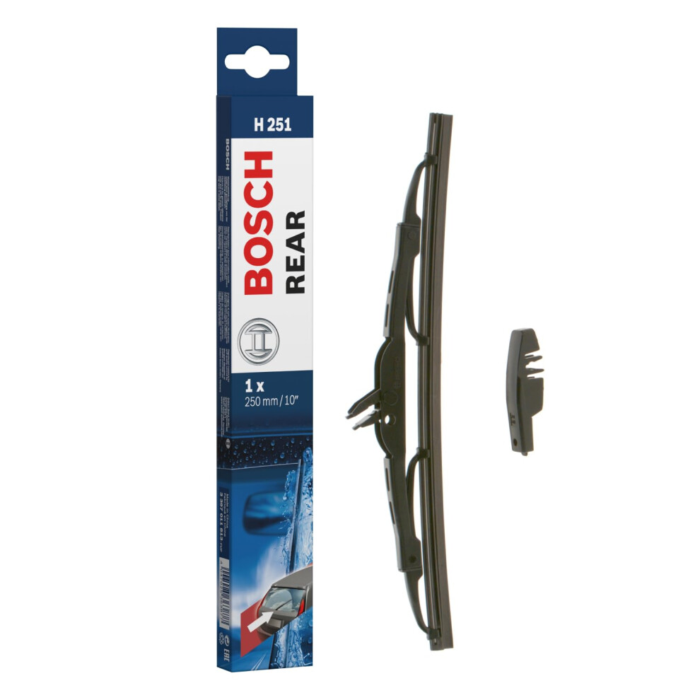 Bosch Rear Wiper H 251 - Excellent Cleaning Performance - Replacement