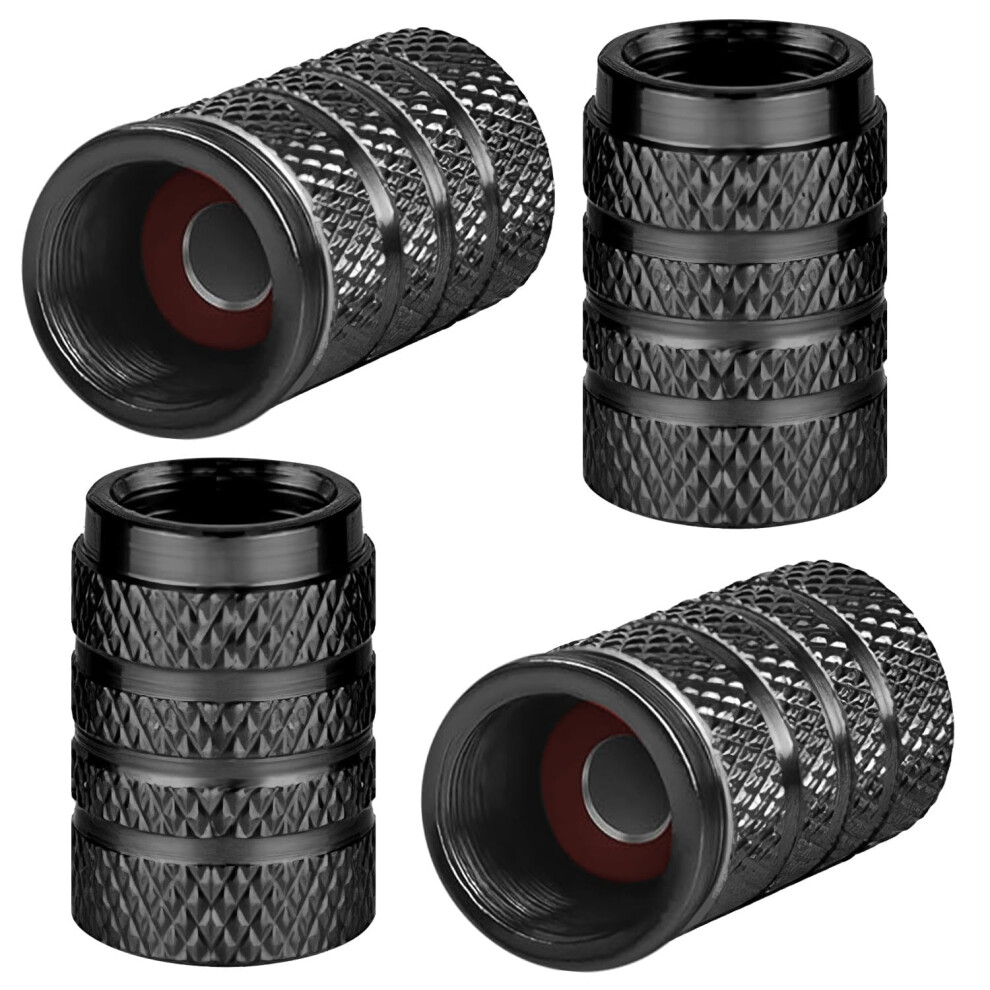 4Pcs Aluminum Tire Valve Stem Caps Metal Car Dust Caps For Car Tyres 5000686770247