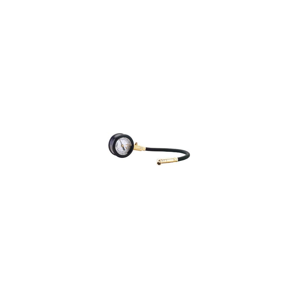 Draper Tyre Pressure Gauge With Flexible Hose | Handheld Dual Reading