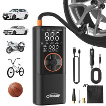 Oasser Tyre Inflator Air Compressor Bike Pump Car Tires 150PSI,