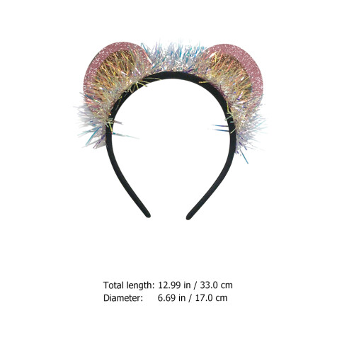 4Pièces -Tête Décor Oreilles Singe Pour Costume 1