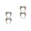 4Pièces -Tête Décor Oreilles Singe Pour Costume 7