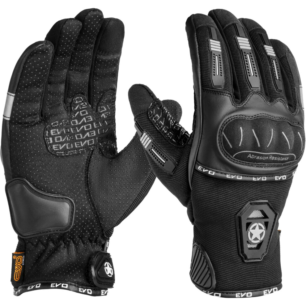 Evo Fitness Motorbike Gloves For Summer, Touchscreen Motorcycle 5009136461919