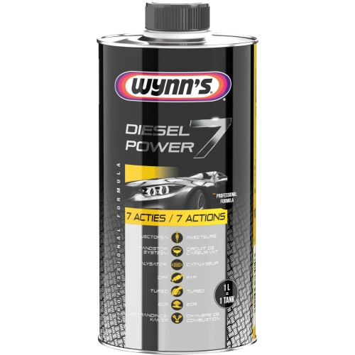 Wynn's Diesel Power 7 Complete Action Fuel Additive Optimises Engine