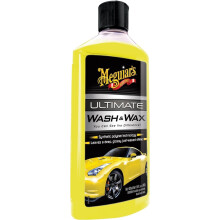 Meguiar's G17716EU Ultimate Car Wash & Wax 473ml, Shampoo that leaves