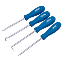 Draper 51763 SETB Mini Hook and Pick Set, 130mm Length, 4 Pieces ,