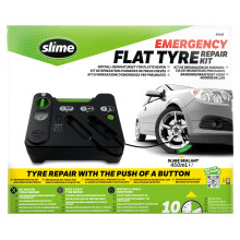Slime 50129 Flat Tyre Puncture Repair, Emergency Kit, includes