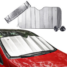 Car Windscreen Sun Shade, Foldable Car Windshield Sunshades Anti UV