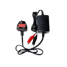 Yusylvia - 12V Sealed Lead (SLA) 1300mA UK Plug Battery Charger with