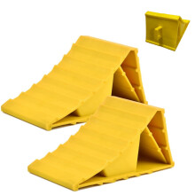 Lylxienty Wheel Chocks 2PCS Car Wheel Chocks Heavy Duty with Handles,
