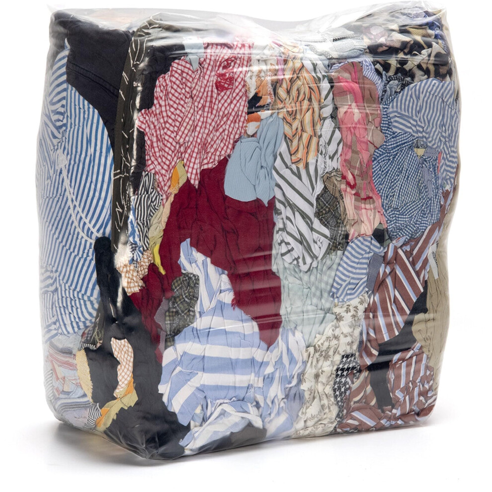 Tw Wholesale General Purpose 10Kg Rags-In-A-Bag Mixed Material 5007950432320