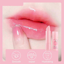 (1PCS) Color Changing Lip Balm Gloss, Moisturizing Tinted Lip Care, Lipstick for Natural Flush, Party Makeup Gift Set for Women
