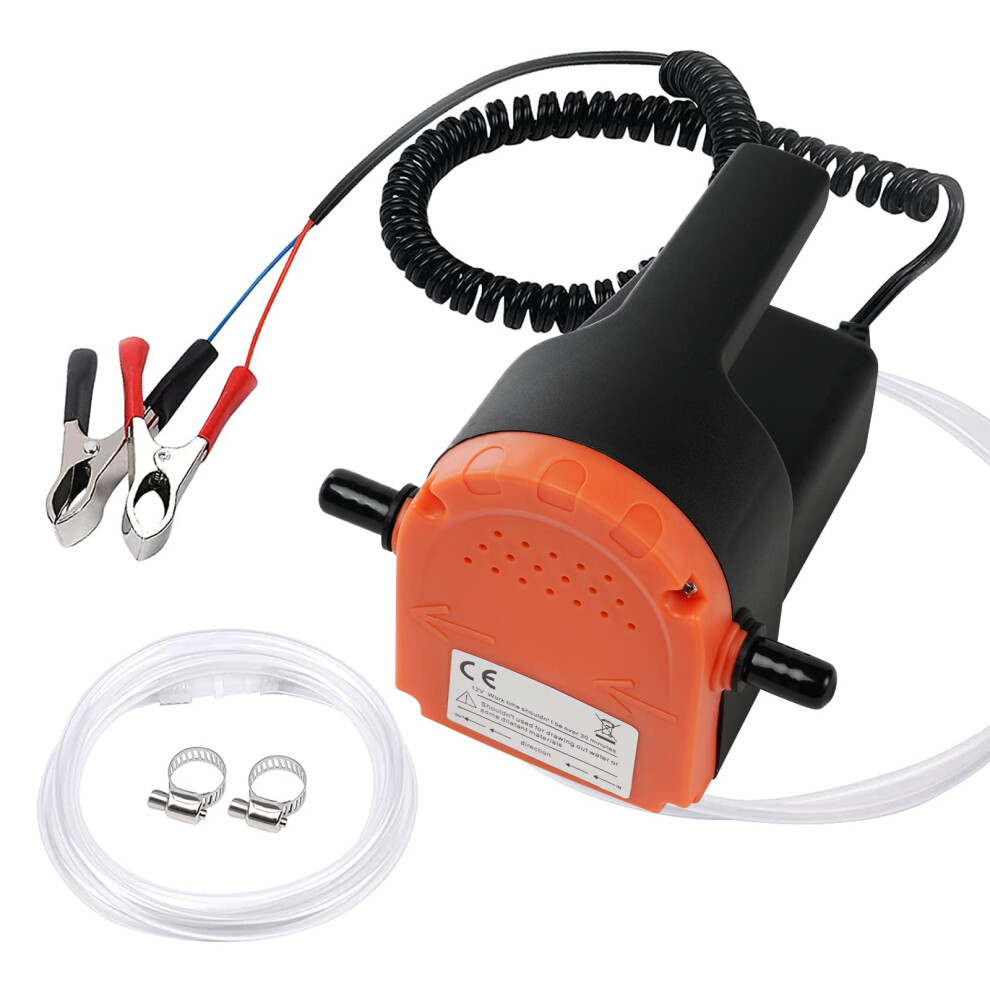 Flintronic 12V/80W Oil Change Pump Extractor With Tubes, Oil/Diesel 5008242500451