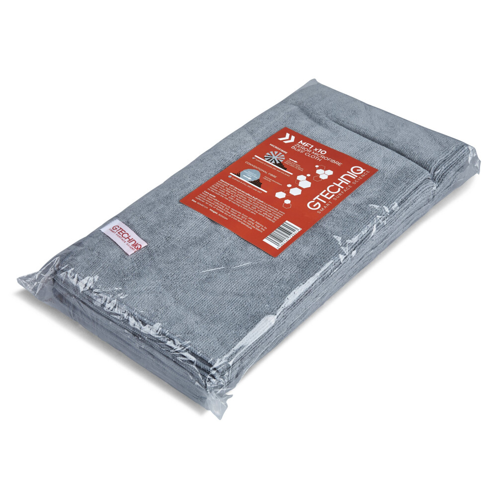 Gtechniq Mf1 Microfibre Cloth For Cars (3 Pack) | Soft Car Cleaning 5009232299119