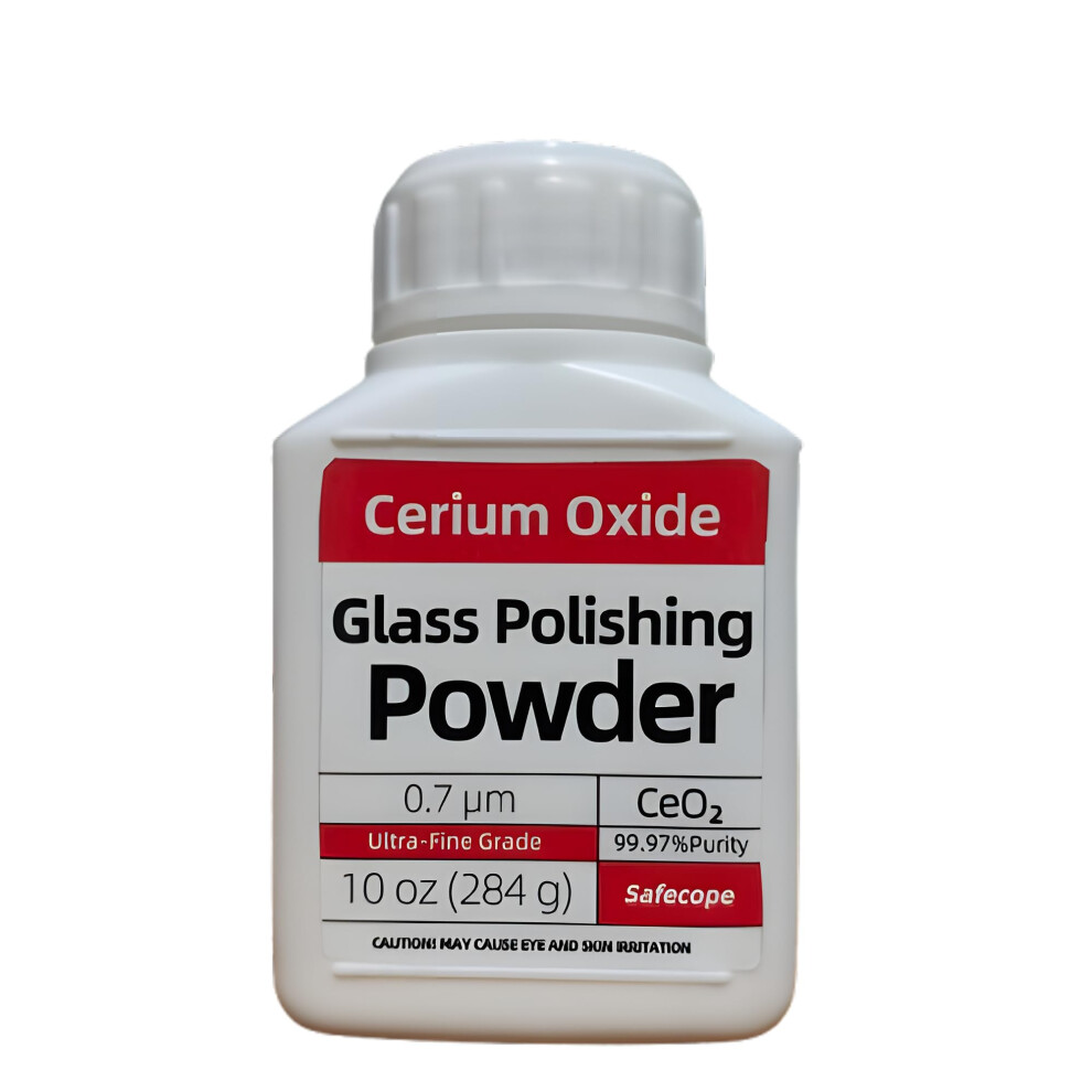 10 Oz (284G) 99.97% Cerium Oxide Glass Polishing Powderâ Removes: Oil 5003116025191