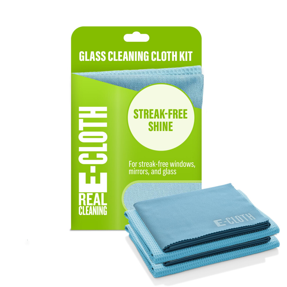 E-Cloth Glass Cleaning Cloth And Window Cleaning Cloth Microfibre Black 5008421669559