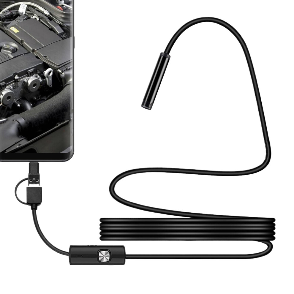 Endoscope Inspection Camera For Phone, Phone Borescope With 16.4Ft 5003401664029