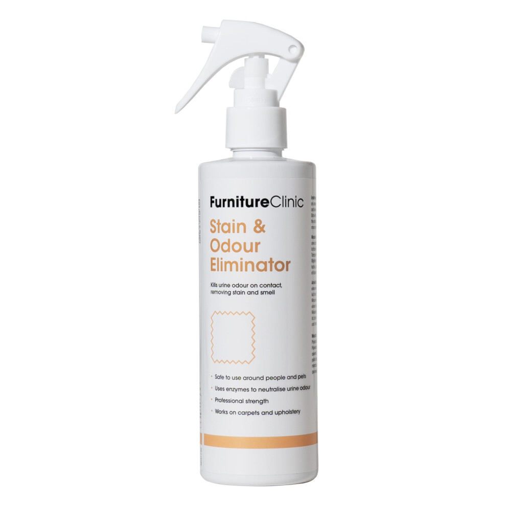 Furniture Clinic Stain & Odour Eliminator - Cleans And Removes Dog, Black 5001833164902