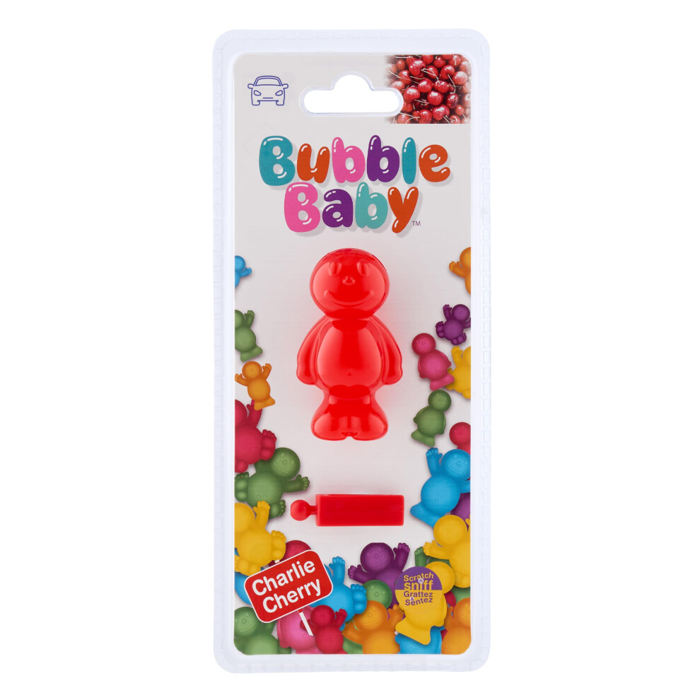 Bubblebaby Cherry Fragranced 3D/Vent Clip Car Vent Air Freshener And 5009041414192