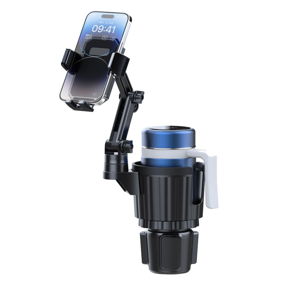 Car Cup Holder Expander 40Oz With 360 Rotation Cell Phone Holder, 5009884376497