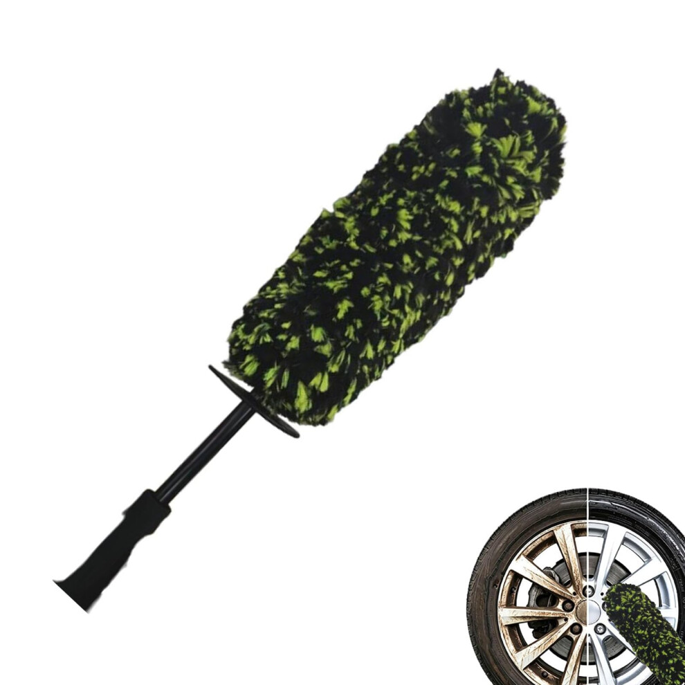 17" Alloy Wheel Brush For Cleaning Car Wheels, Wheel Barrel Brush, 5001572769772