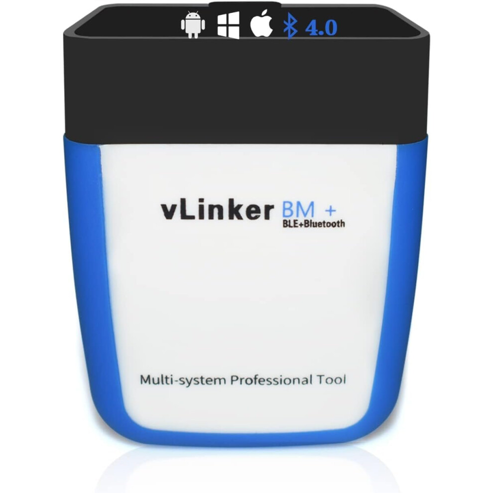 Vlinker Bm+ Obd2 Bluetooth Diagnostic Scan Tool, Obdii Car Scanner 5009712323075
