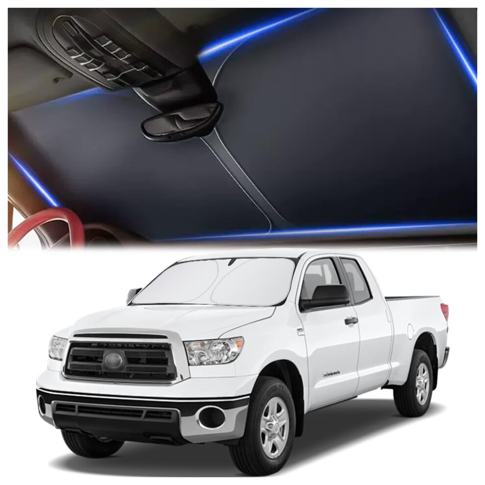 240T Thickened Automotive Glass Sunshade And Comes With Storage 5006737368418