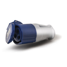 Maypole 230V 16 Amp Site Connector, Splash Proof 3-Pin Socket,