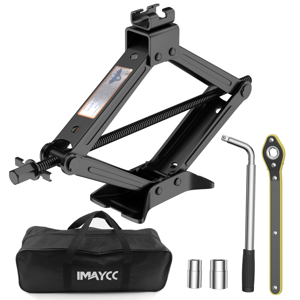 Imaycc Car Jack Kit, Scissor Jack For Car 2 Ton(4409 Lbs), Portable 5004239754098