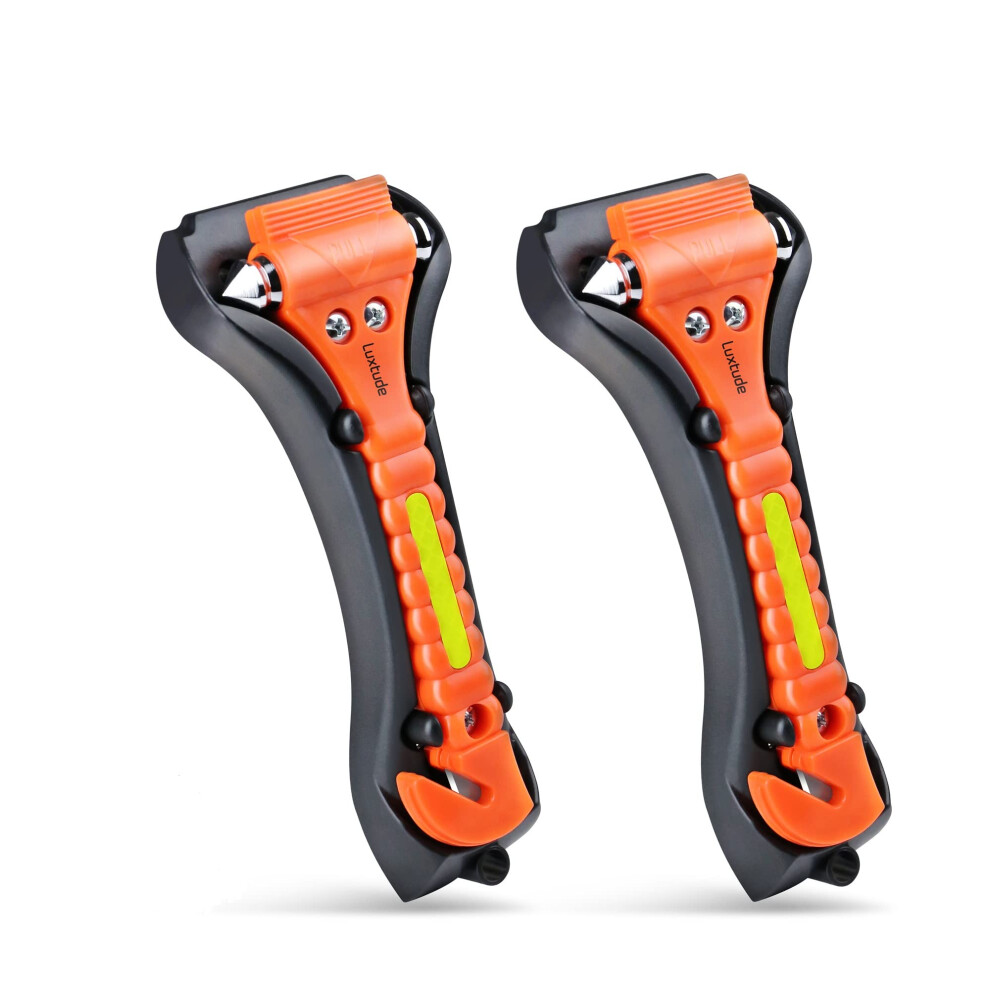 Luxtude Car Window Breaker And Seatbelt Cutter, Car Emergency Escape Green 5002701266506