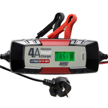 Maypole 4A Dual Voltage 6/12V Electronic Smart Car Battery Charger
