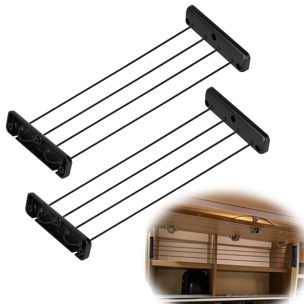 Photos - Climbing Gear 2PCS Camper Cabinet Cargo Net - Elastic Prevent Luggage Falling