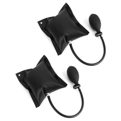 QWORK 2 Pcs Air Wedge Pump Wedge, Inflatable Lifting Cushion for